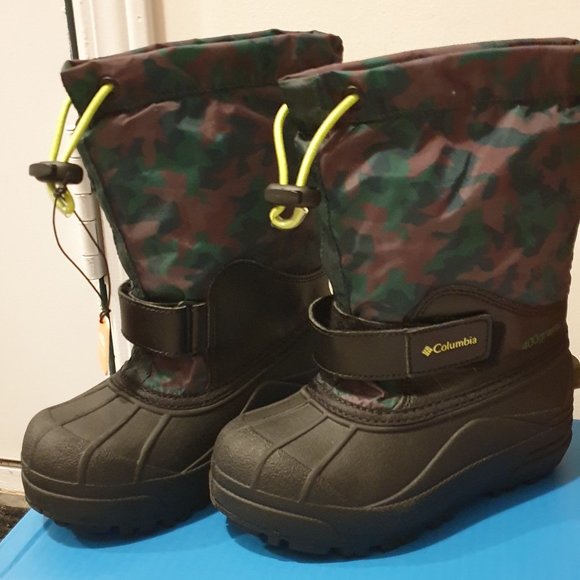 Columbia Toddler Boy's Waterproof Powderbug Forty Winter Boot - Picture 3 of 6